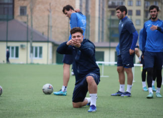 Тренировка «Динамо» на базе в «Приморской» (ВИДЕО)