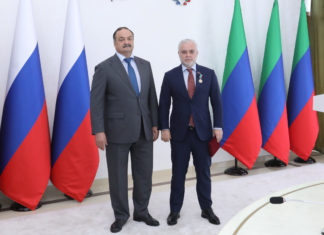 Муслим Гиндиев награжден государственной наградой Республики Дагестан