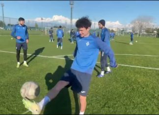 «Динамо» на сборе в Анталье. День первый (ВИДЕО)