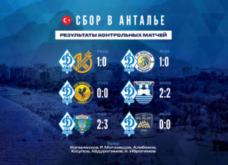 «Динамо» завершило работу на турецком сборе