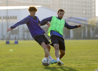 Как «Динамо» готовилось к матчу с «Родиной» (ВИДЕО+ФОТО)