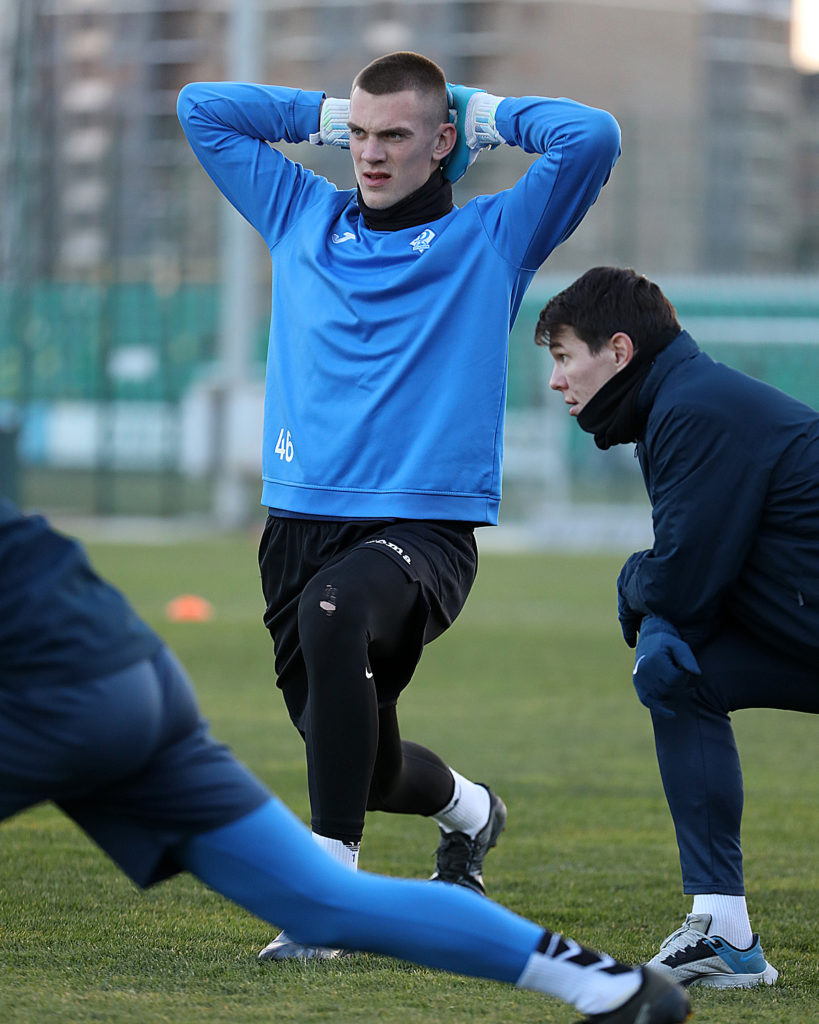 Тренировка началась