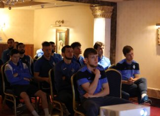 Николай Левников провел для динамовцев семинар по нововведениям в правила игры