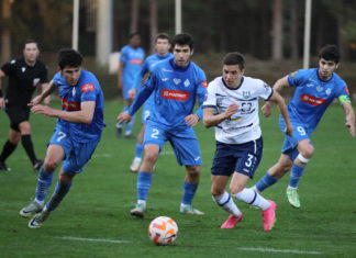 «Динамо» провело спарринг с калининградской «Балтикой» (ФОТО)