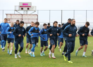 «Динамо» начало работу на заключительном зимнем тренировочном сборе