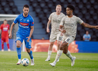 «Динамо» сыграло контрольный матч с «Краснодаром»