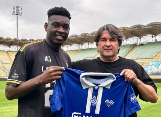 «Динамо» подписало контракт с ангольским нападающим Миро