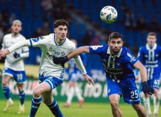 Махачкалинцы уступили в динамовском дерби