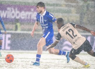 «Динамо» выиграло у «Рубина» в своем первом официальном матче в году