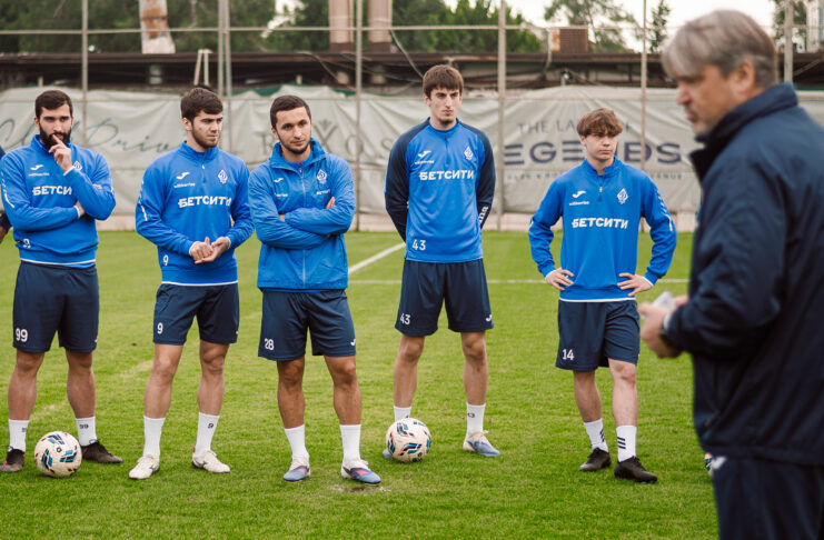 У «Динамо» стартовал заключительный зимний БЕТСИТИ тренировочный сбор