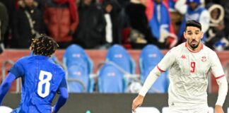 Хазем Мастури сыграл за сборную Туниса