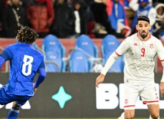 Хазем Мастури сыграл за сборную Туниса