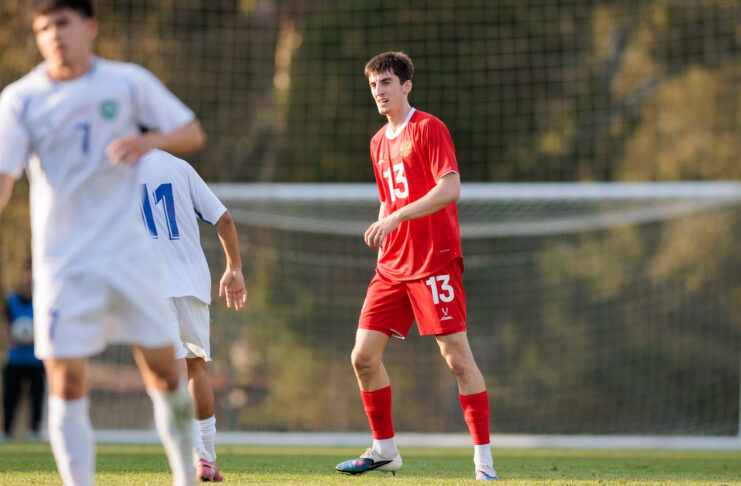 Ильяс Ахмедов дебютировал за молодежную сборную России