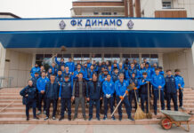 «Динамо» вышло на субботник