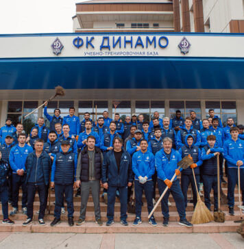 «Динамо» вышло на субботник