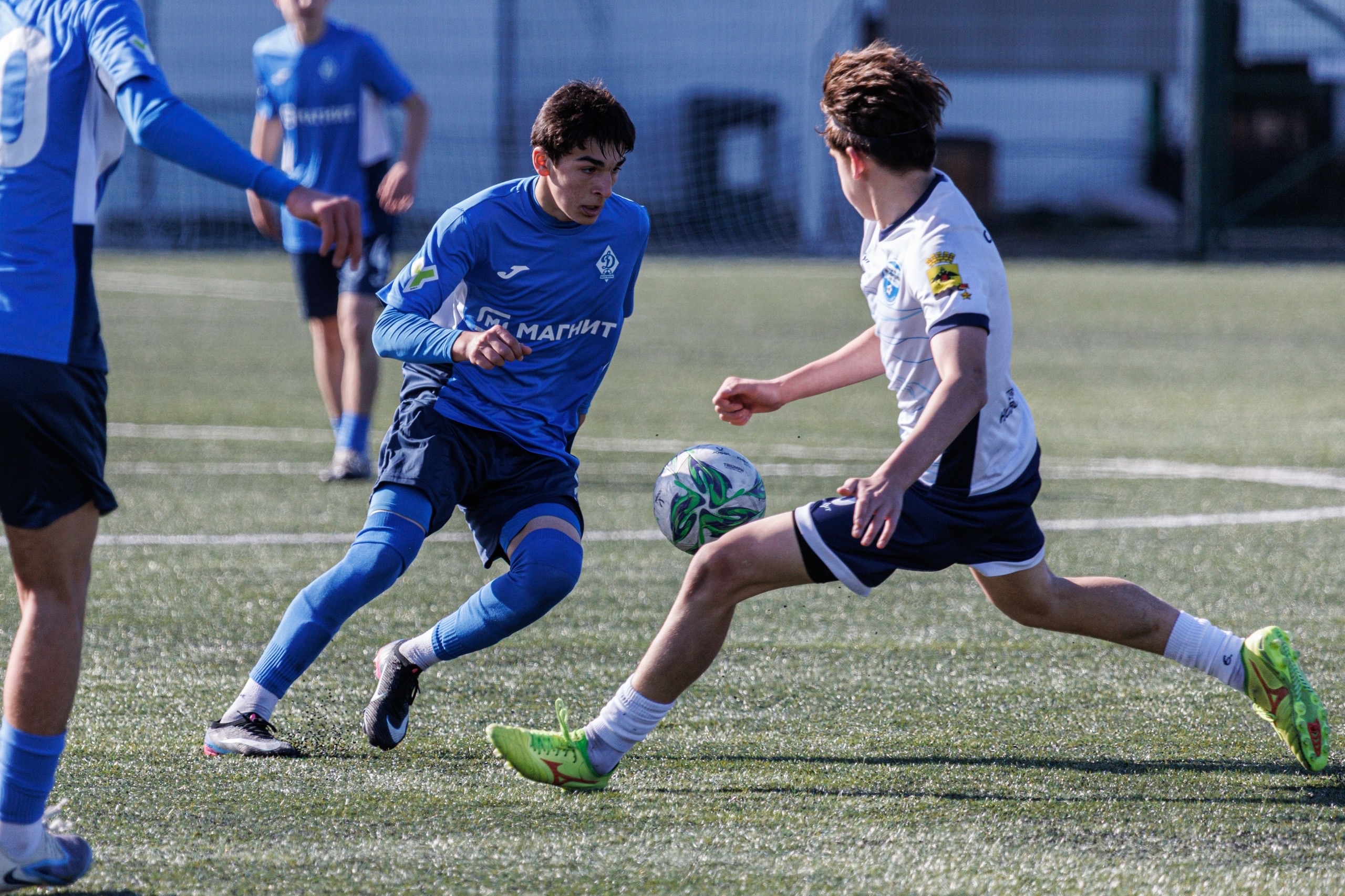 Динамовцы сыграли со сверстниками из «Черноморца».